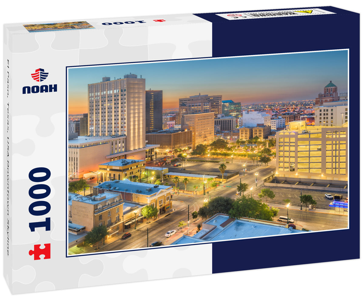 El Paso, Texas, USA Downtown Skyline