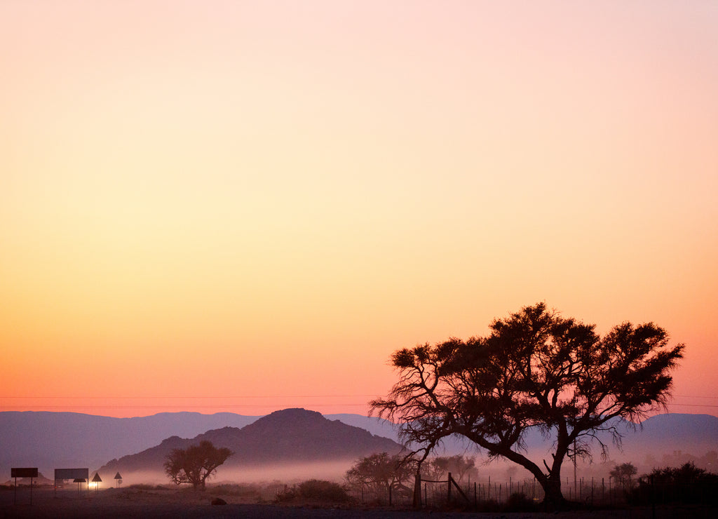 Sunrise at Sesriem Namibia
