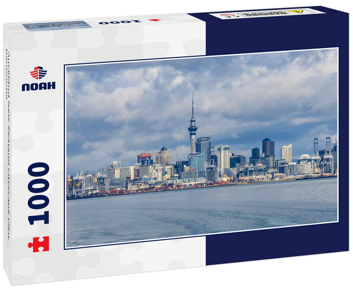 Auckland New Zealand cityscape view panorama