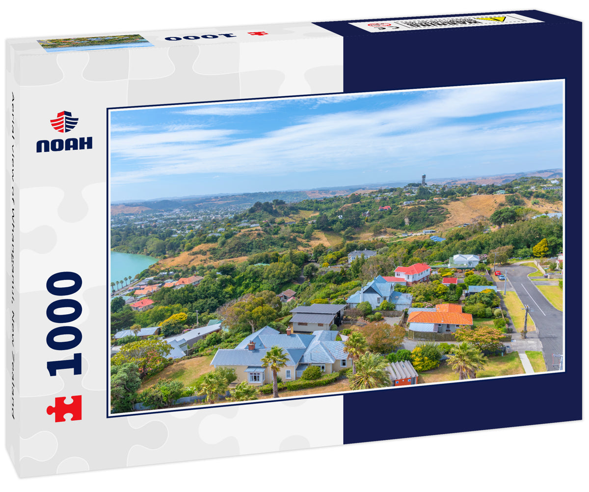 Aerial view of Whanganui, New Zealand