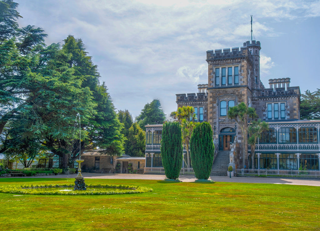 Larnach castle in Dunedin, New Zealand