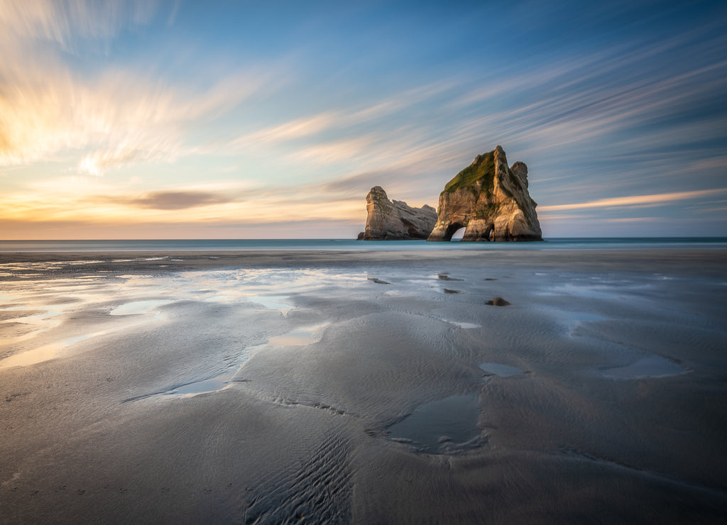 Wharakiri Beach Golden Bay South Island New Zealand