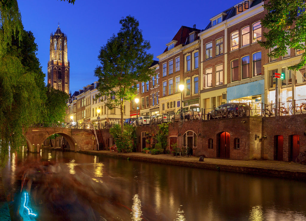 Utrecht. The city's main channel