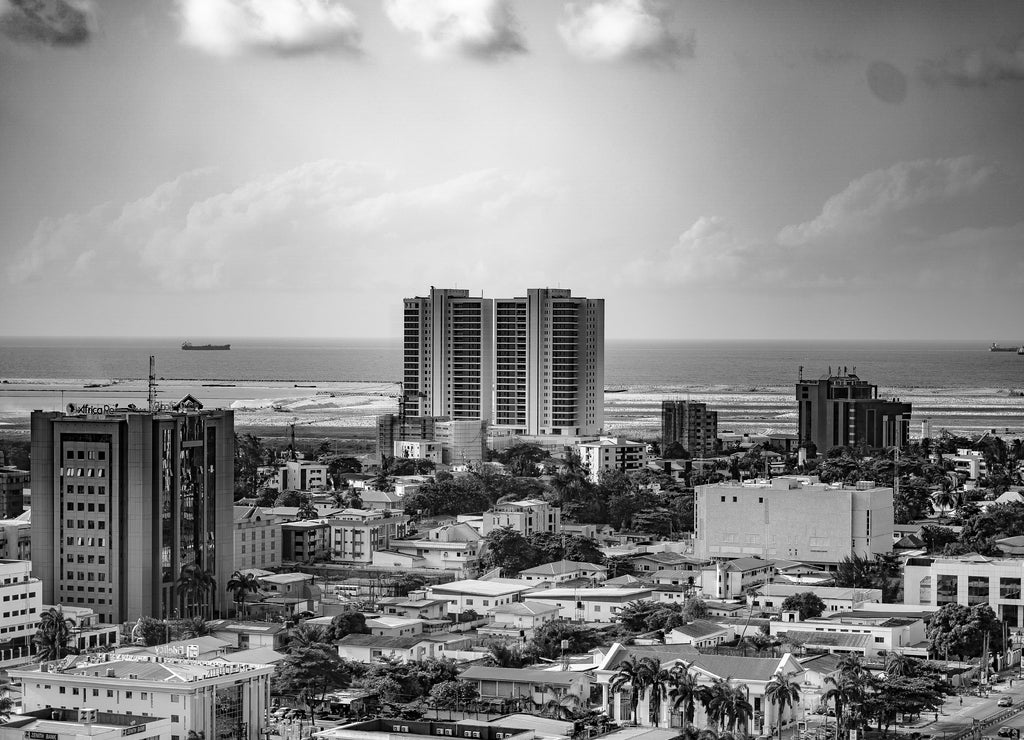 View of Lagos city, Nigeria