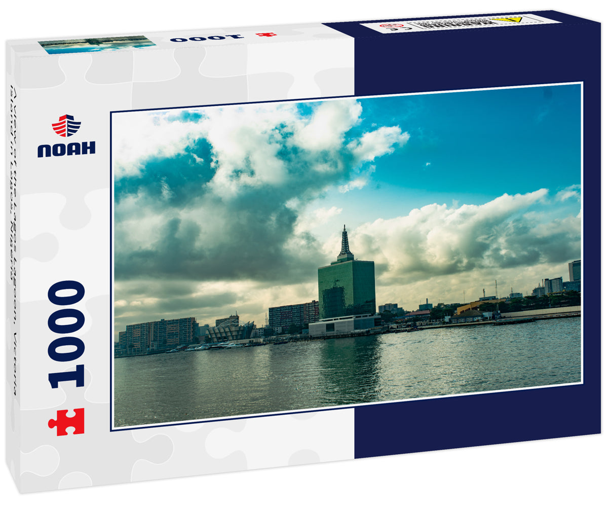 A view of the Lagos Lagoon, Victoria Island in Lagos, Nigeria