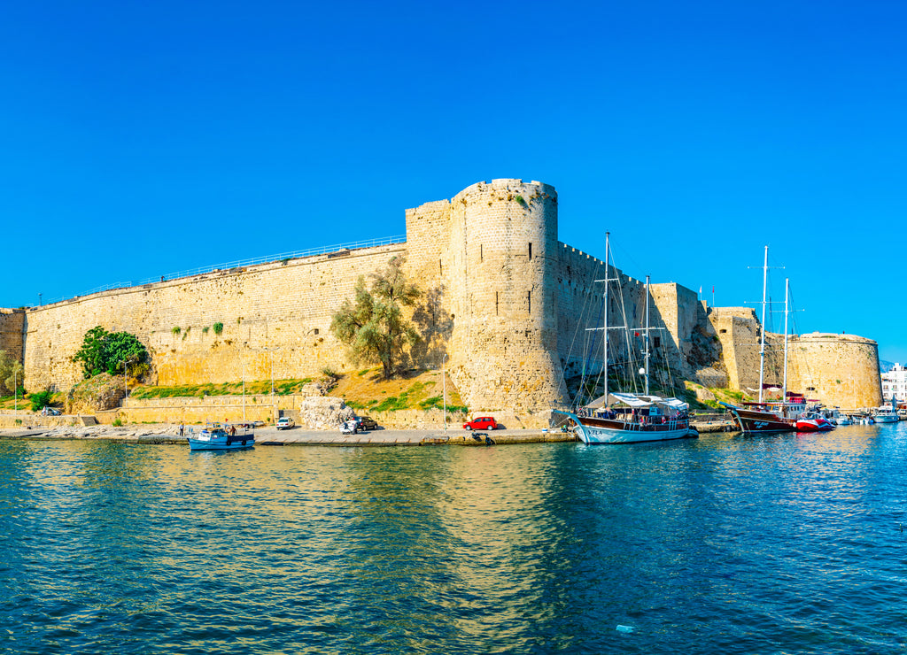 Kyrenia Castle situated in the Northern Cyprus