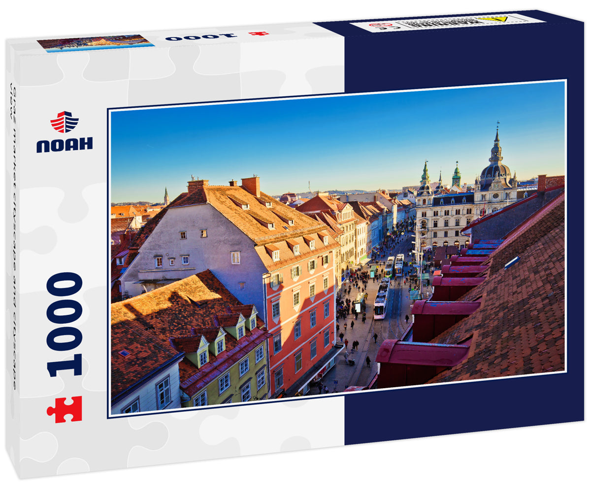 Graz market cityscape and cityscape view