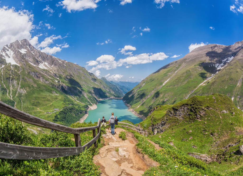 Kaprun High Mountain Reservoirs - Zell am See-Kaprun with beautiful nature,Salzburger land, Austrian Alps