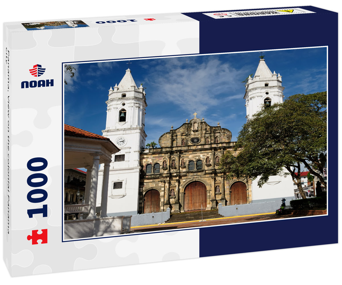 Panama, View on the colonial Panama city