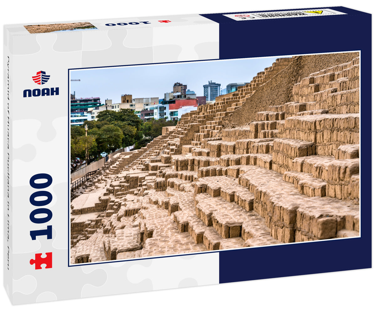 Pyramid of Huaca Pucllana in Lima, Peru