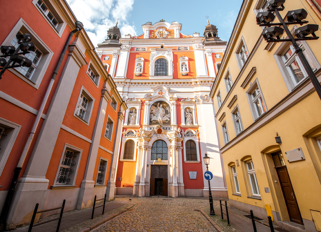 Fara church in Poznan, Poland