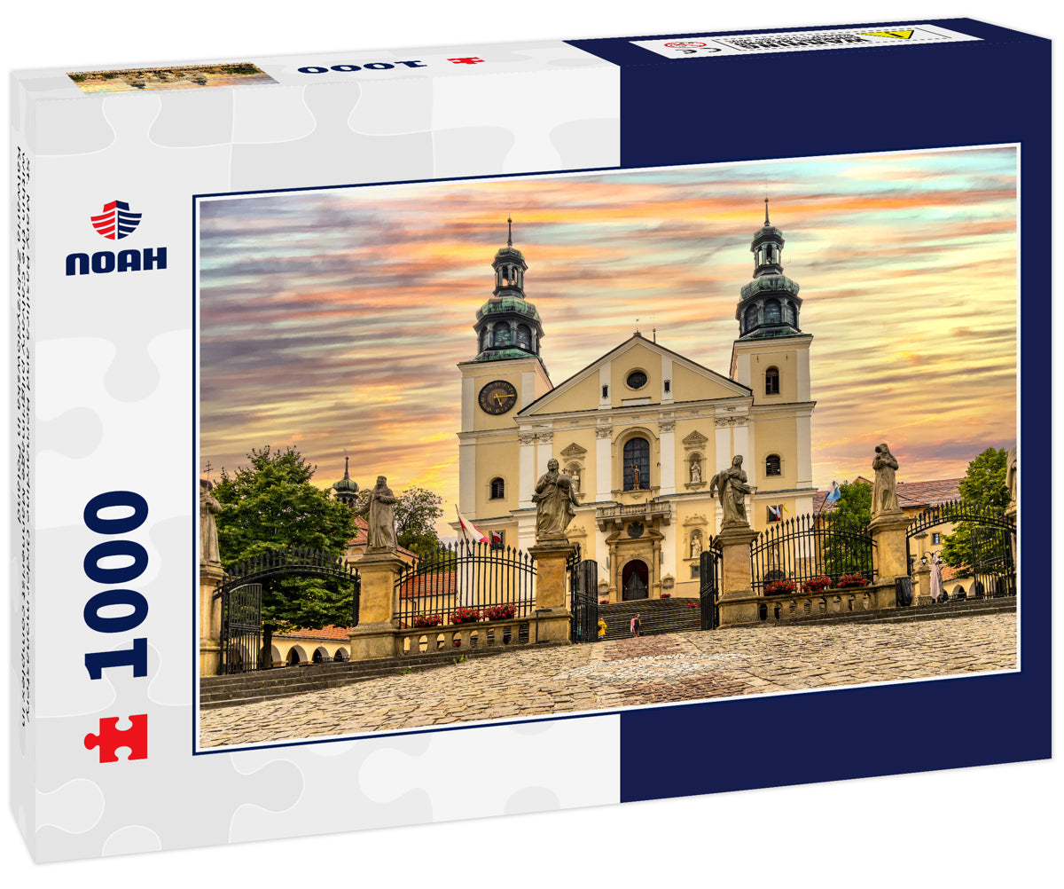 St. Mary Basilica and Bernardine Order monastery within the Calvary pilgrimage Mannerist complex in Kalwaria Zebrzydowska in Poland