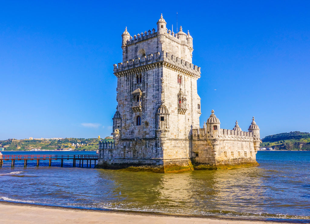 Important tourist attraction in Lisbon - The Tower of Belem