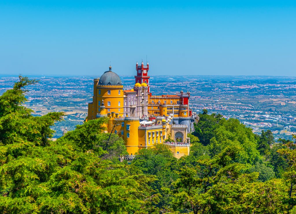 National Palace of Pena near Sintra, Portugal