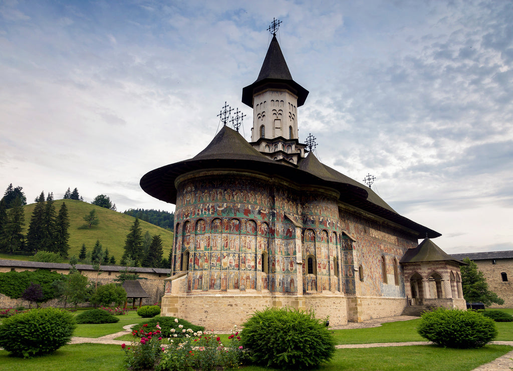 Sucevita orthodox monastery, Bucovina, UNESCO world heritage site