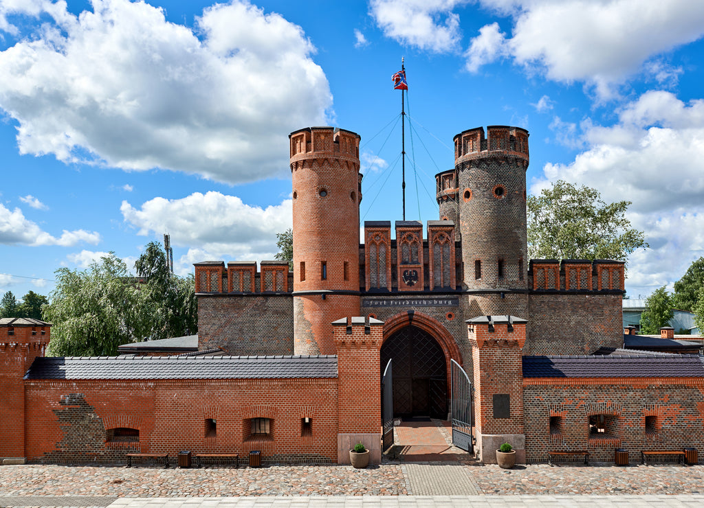 Friedrichsburg gate in Kaliningrad city. Russia