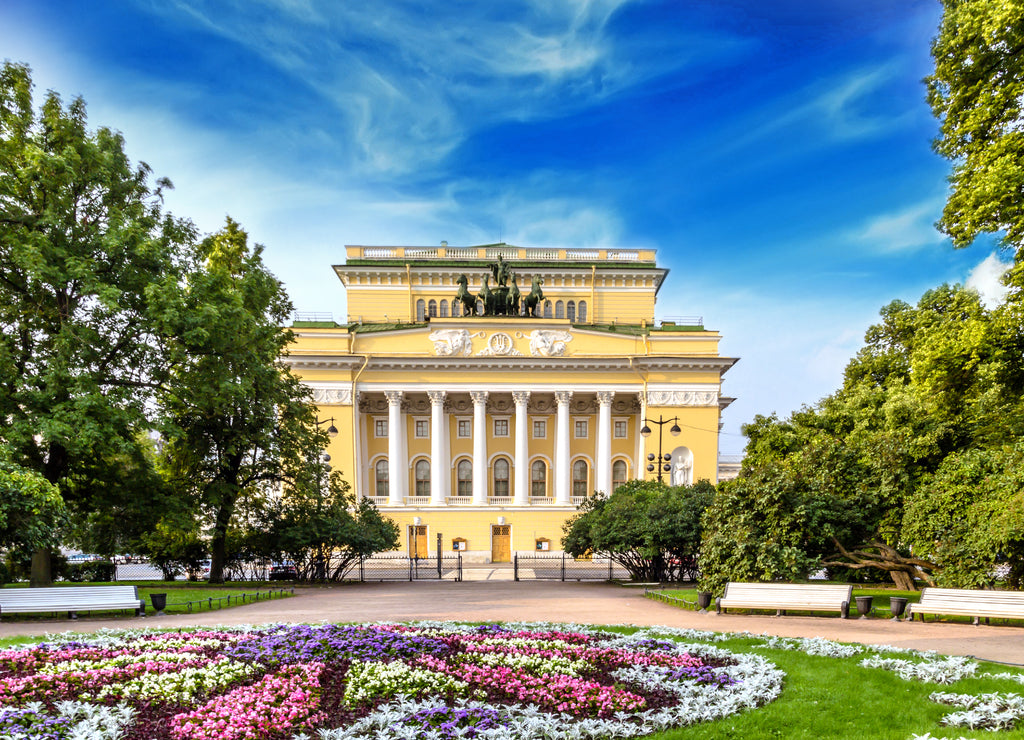 Alexandrinsky theatre, Saint-Petersburg, Russia