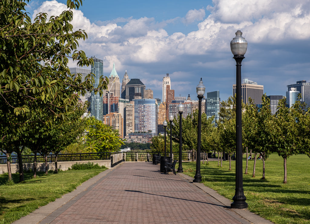 Liberty State Park is a park in the U.S. state of New Jersey opposite both Liberty Island and Ellis Island
