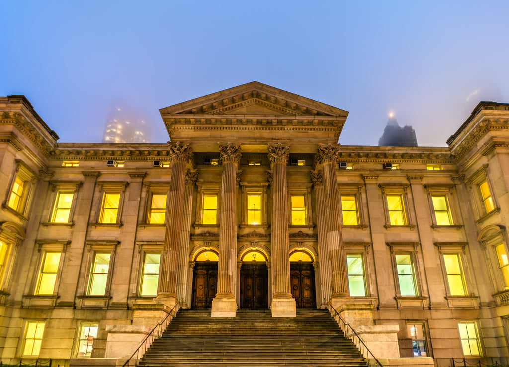 Old New York County Courthouse, aslo known as Tweed Courthouse in Manhattan