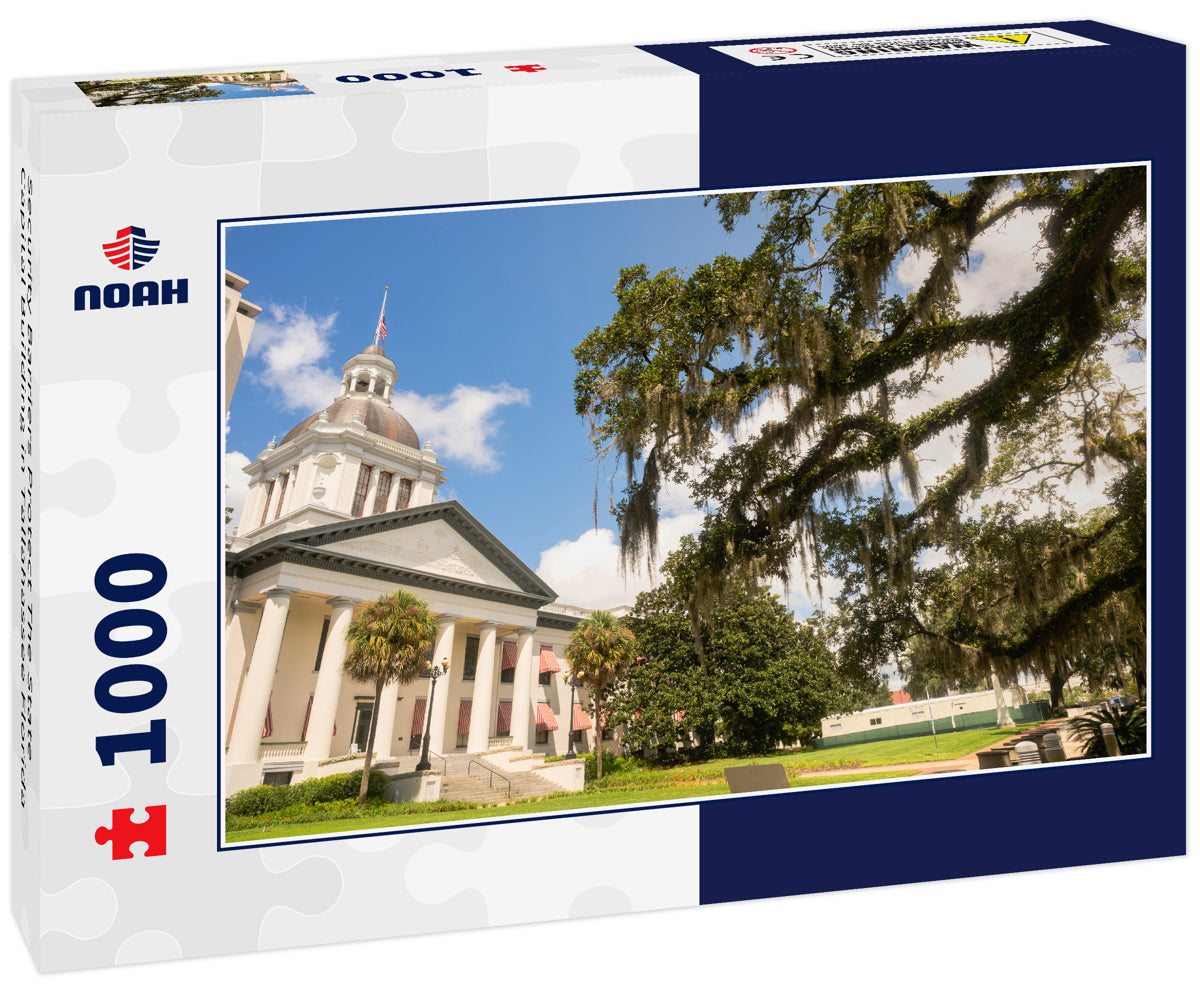 Security Barriers Protect The State Capital Building in Tallahassee Florida