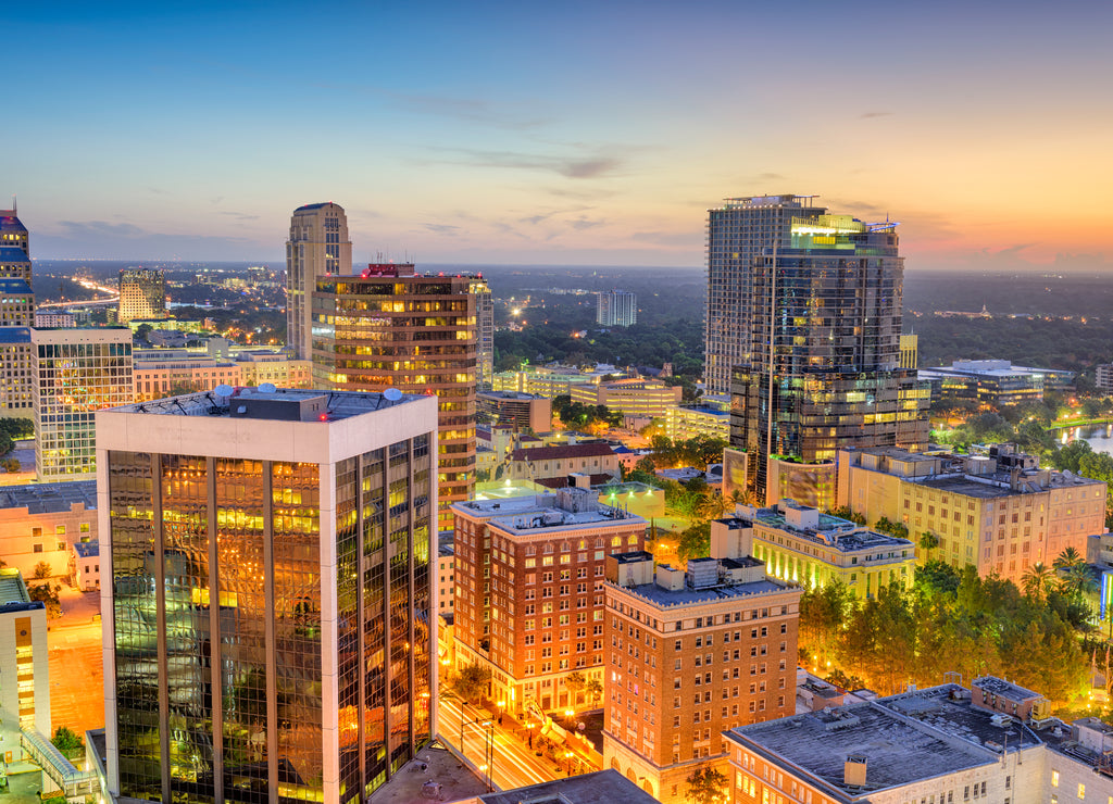 Orlando, Florida, USA Cityscape