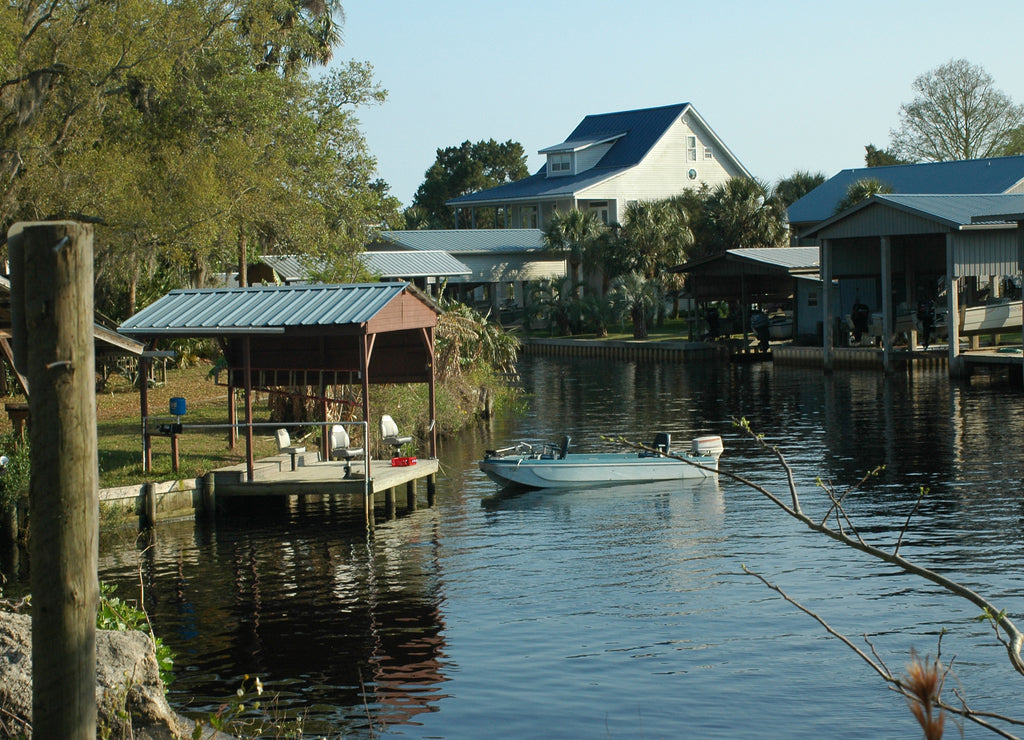 Suwannee River Canal, Suwannee, Florida