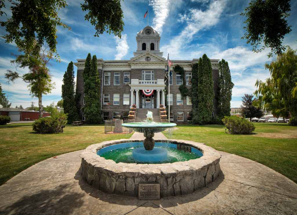 Prineville Crook County Oregon Courthouse