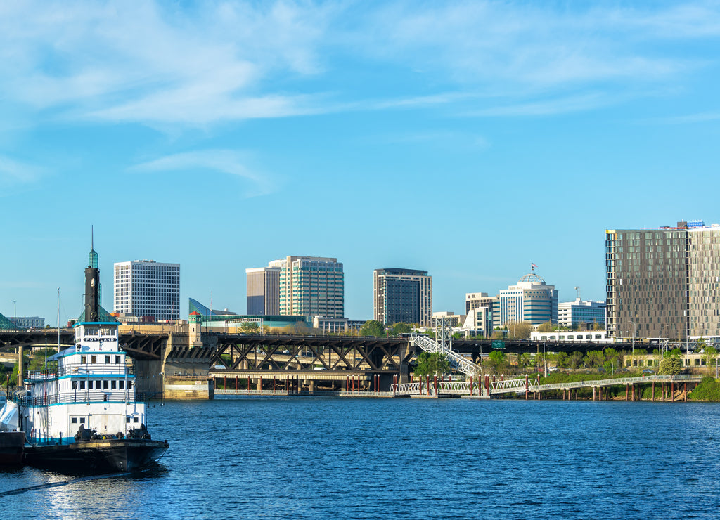 Portland, Oregon Waterfront