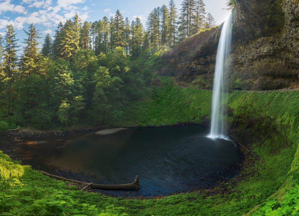 North Falls at Silver Falls State Park near Silverton, Oregon