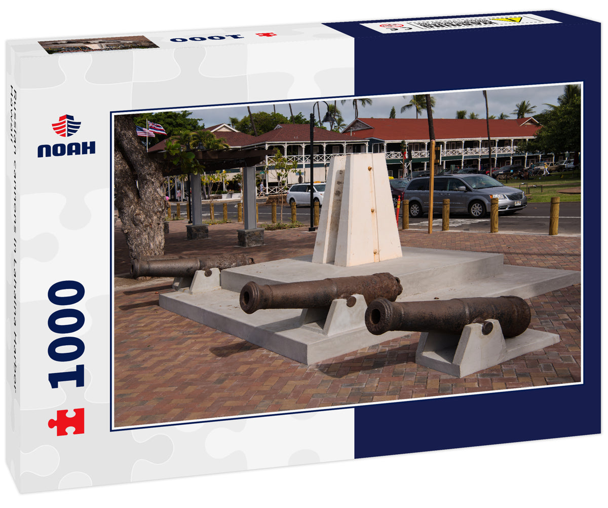 Russian cannons in Lahaina Harbor Hawaii