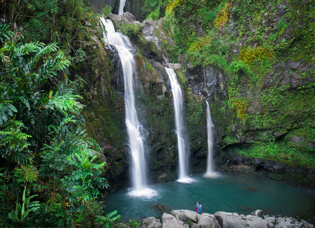 Maui Tropical Waterfall