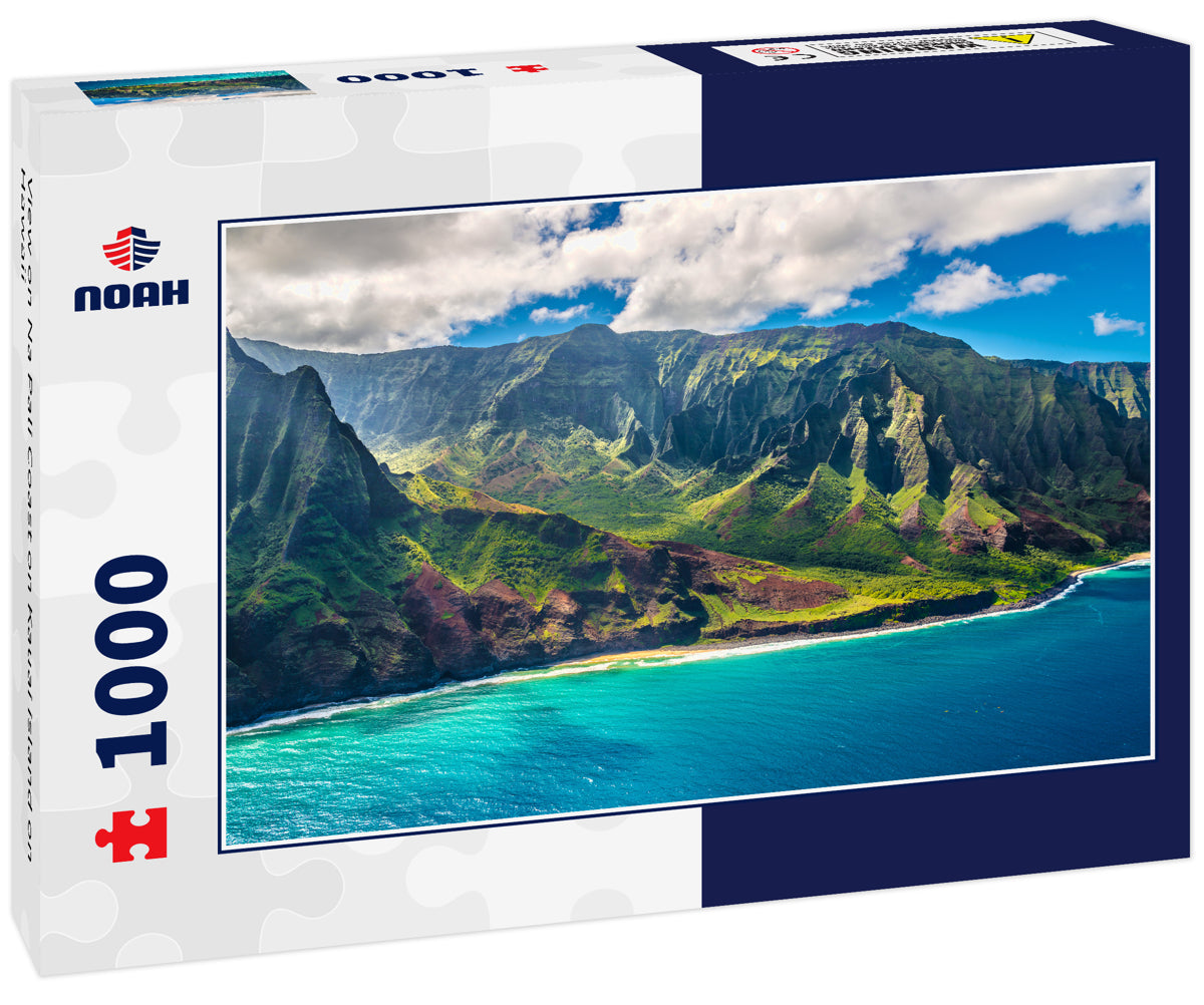 View on Na Pali Coast on Kauai island on Hawaii