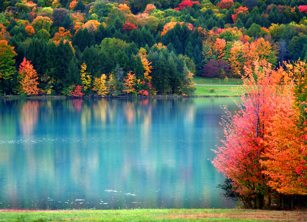 Scenic autumn landscape in Pennsylvania