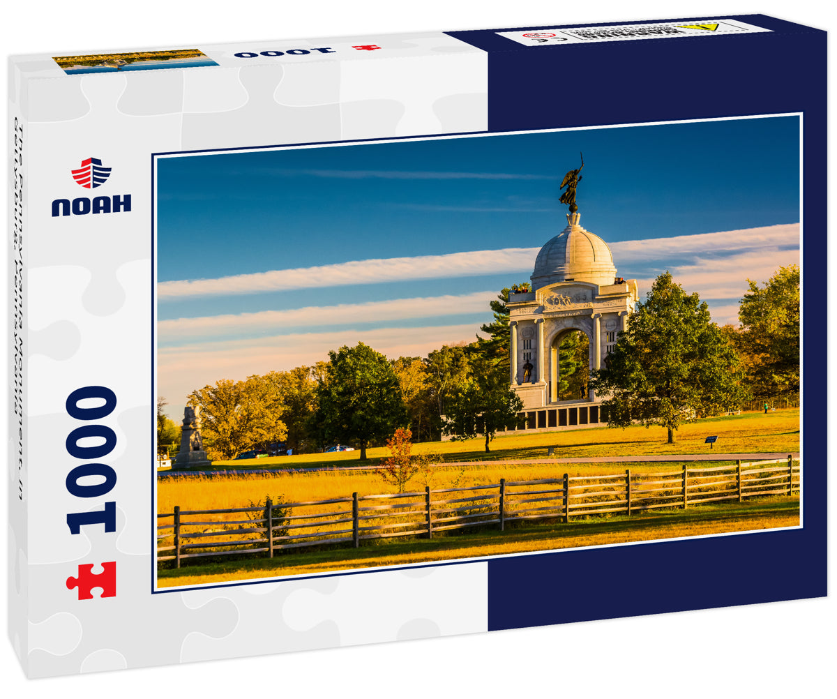 The Pennsylvania Monument, in Gettysburg, Pennsylvania