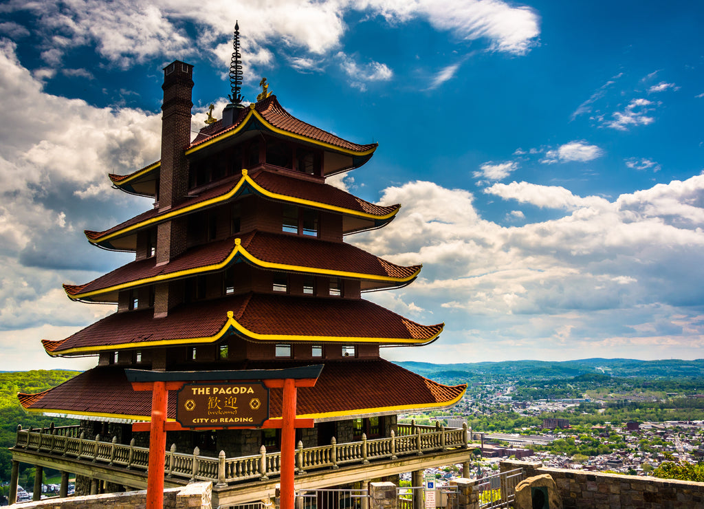 The Pagoda on Skyline Drive in Reading, Pennsylvania