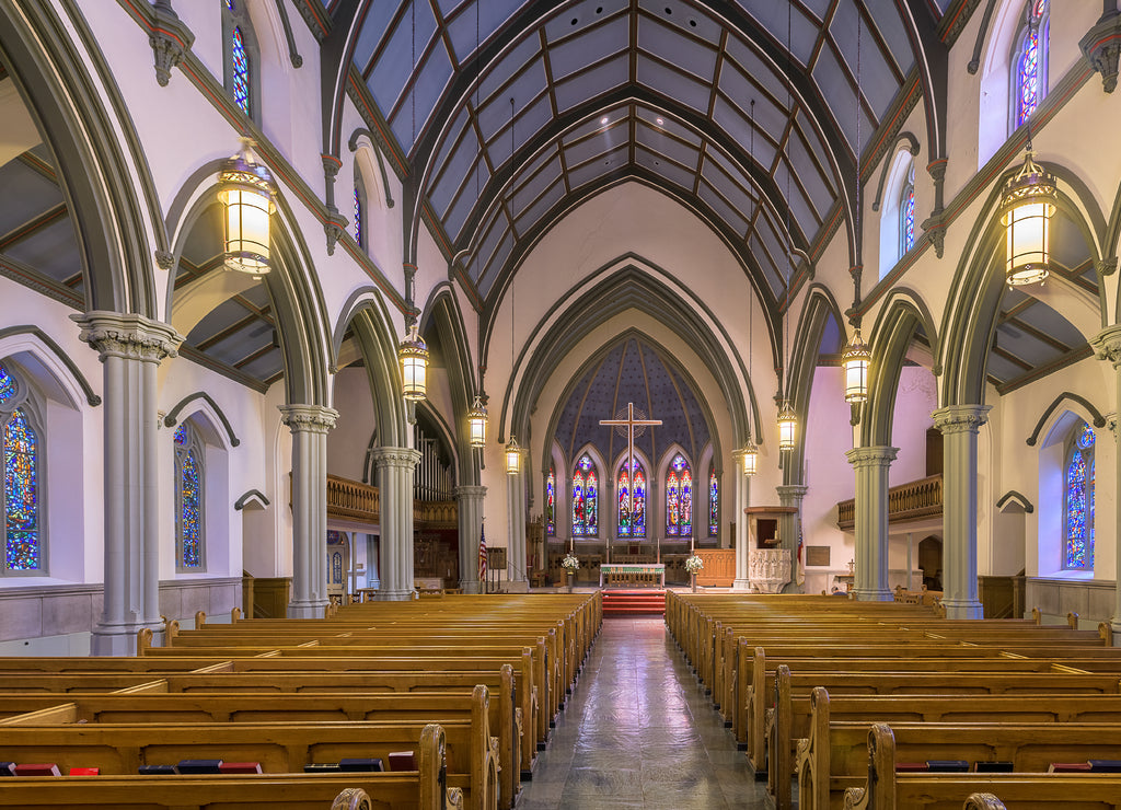 Trinity Cathedral in downtown Pittsburgh, Pennsylvania