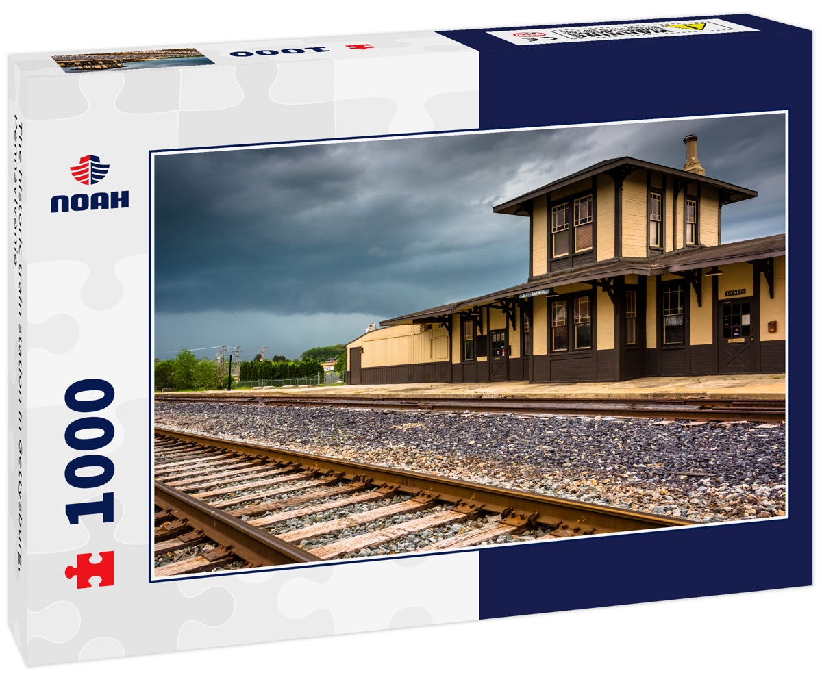 The historic train station in Gettysburg, Pennsylvania