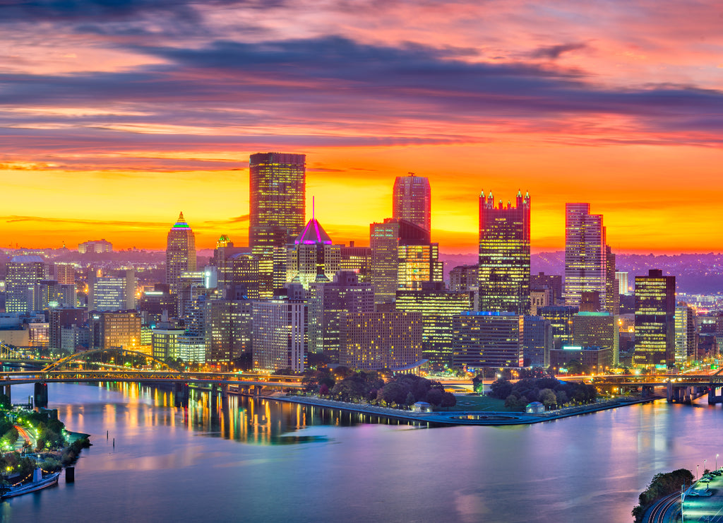 Pittsburgh, Pennsylvania, USA Skyline