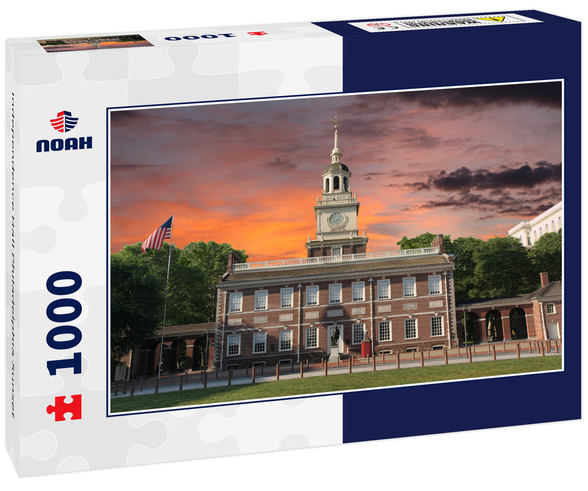 Independence Hall Philadelphia Sunset