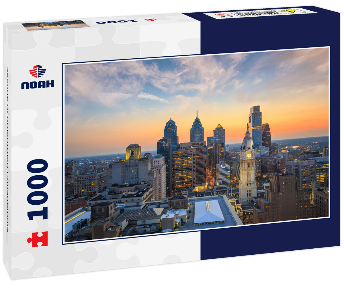 Skyline of downtown Philadelphia