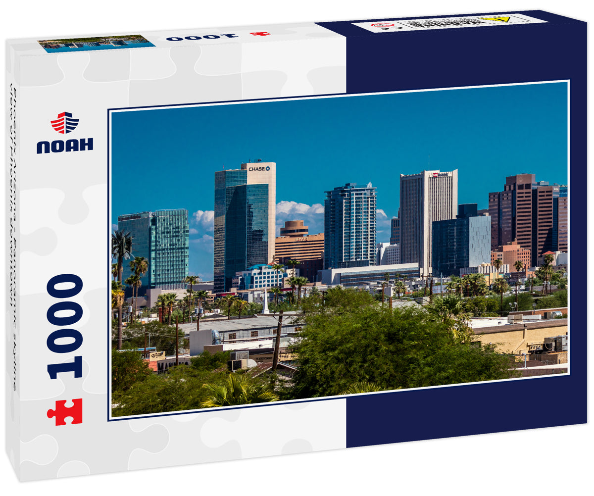 Phoenix Arizona - Panoramic skyline view of Phoenix downtown