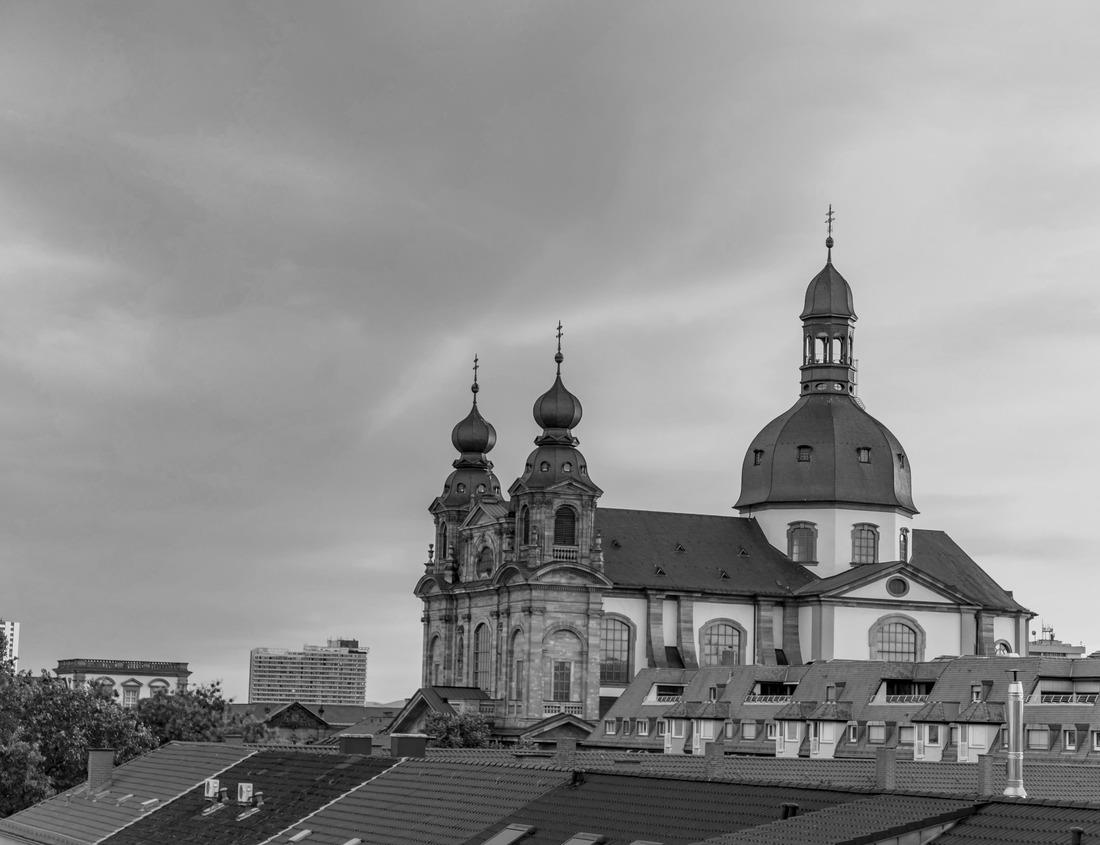 Noah Jigsaw Puzzle Merida, Mexico. Plaza Grande, center of the Spanish colonial city in Yucatan in black white 1000 pieces
