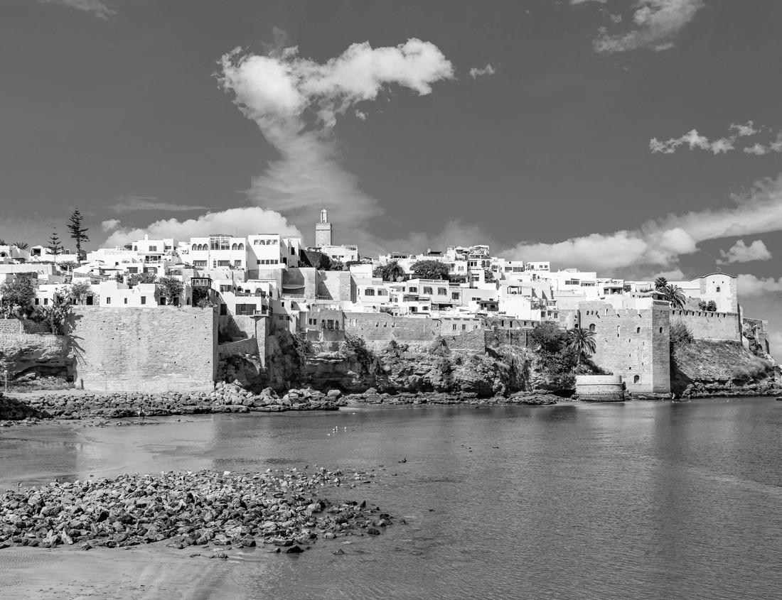 Noah Jigsaw Puzzle Chillon Castle or Chateau de Chillon is an island castle on Lake Geneva near the town of Montreux in Switzerland in black white 1000 pieces
