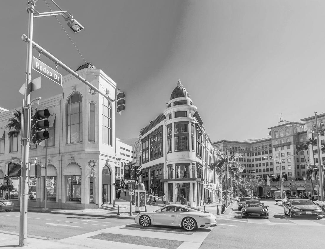 Noah Jigsaw Puzzle A grove of Joshua Trees fill a desert meadow in front of dramatic layered rocks in Joshua Tree National Park in black white 1000 pieces