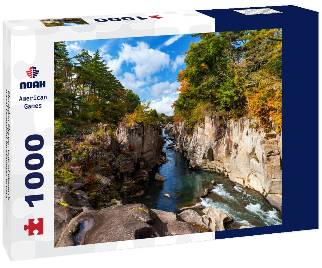 Noah Jigsaw Puzzle Genbikei Gorge, one of Japan's most beautiful landscape areas 1000 pieces