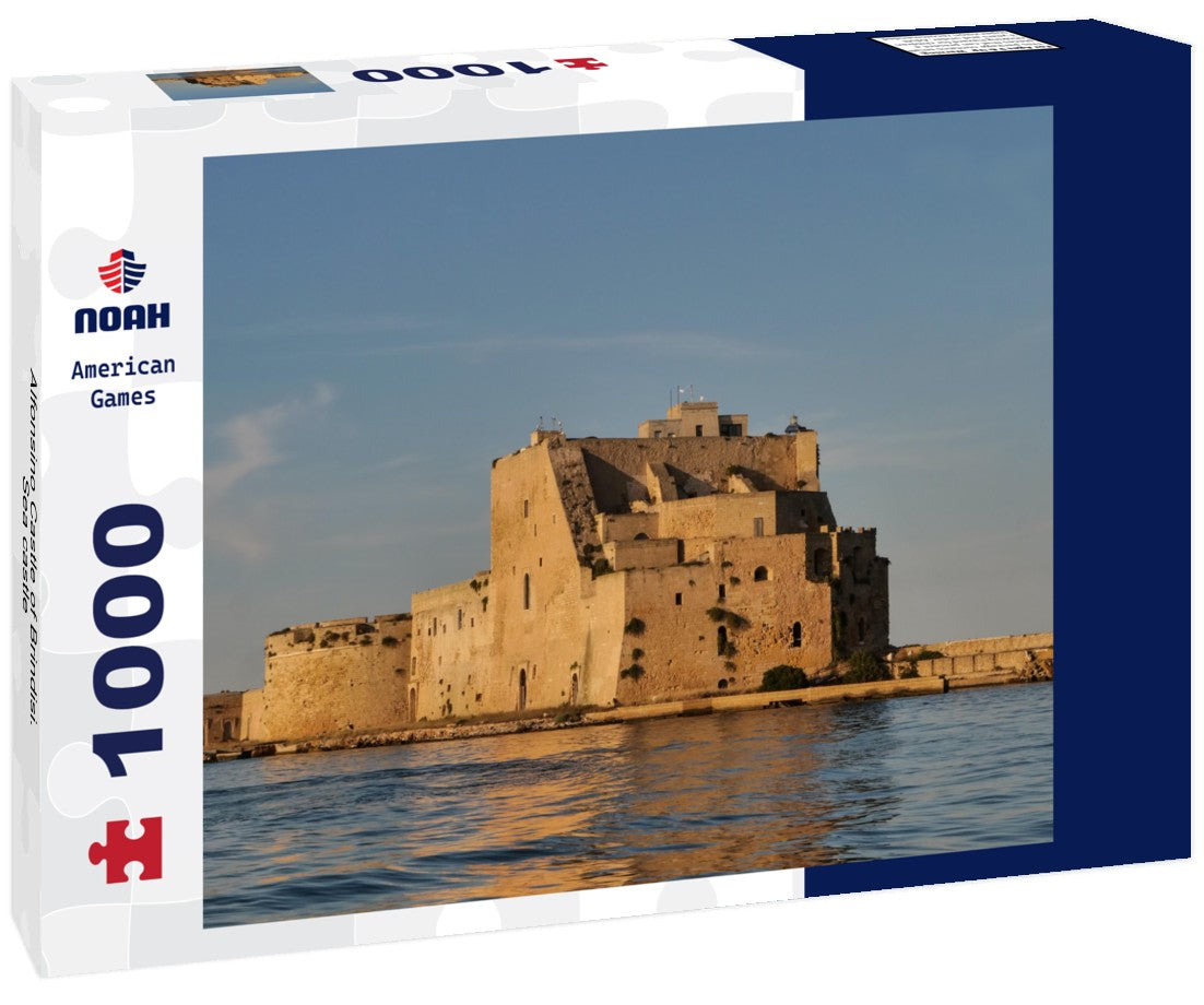 Noah Jigsaw Puzzle Alfonsino Castle of Brindisi. Sea castle 1000 pieces