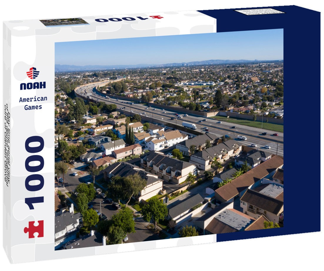 Noah Jigsaw Puzzle Day time aerial view of the dense residential core of Garden Grove, California, USA 1000 pieces