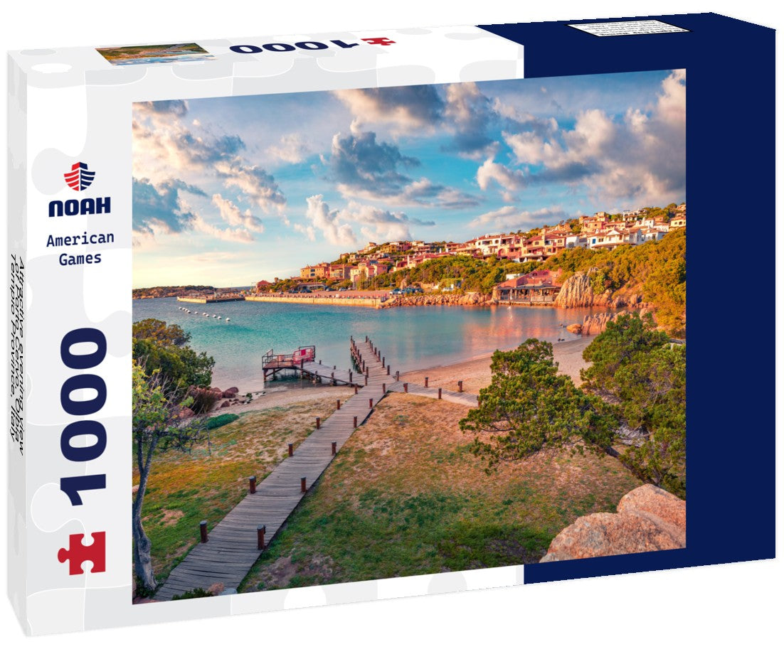 Noah Jigsaw Puzzle Attractive evening view of Porto Cervo, Olbia-Tempio Province, Italy 1000 pieces