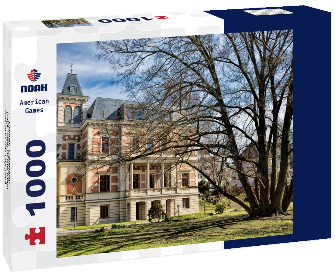 Noah Jigsaw Puzzle Erkner, Germany - back view of the town hall and the city park 1000 pieces
