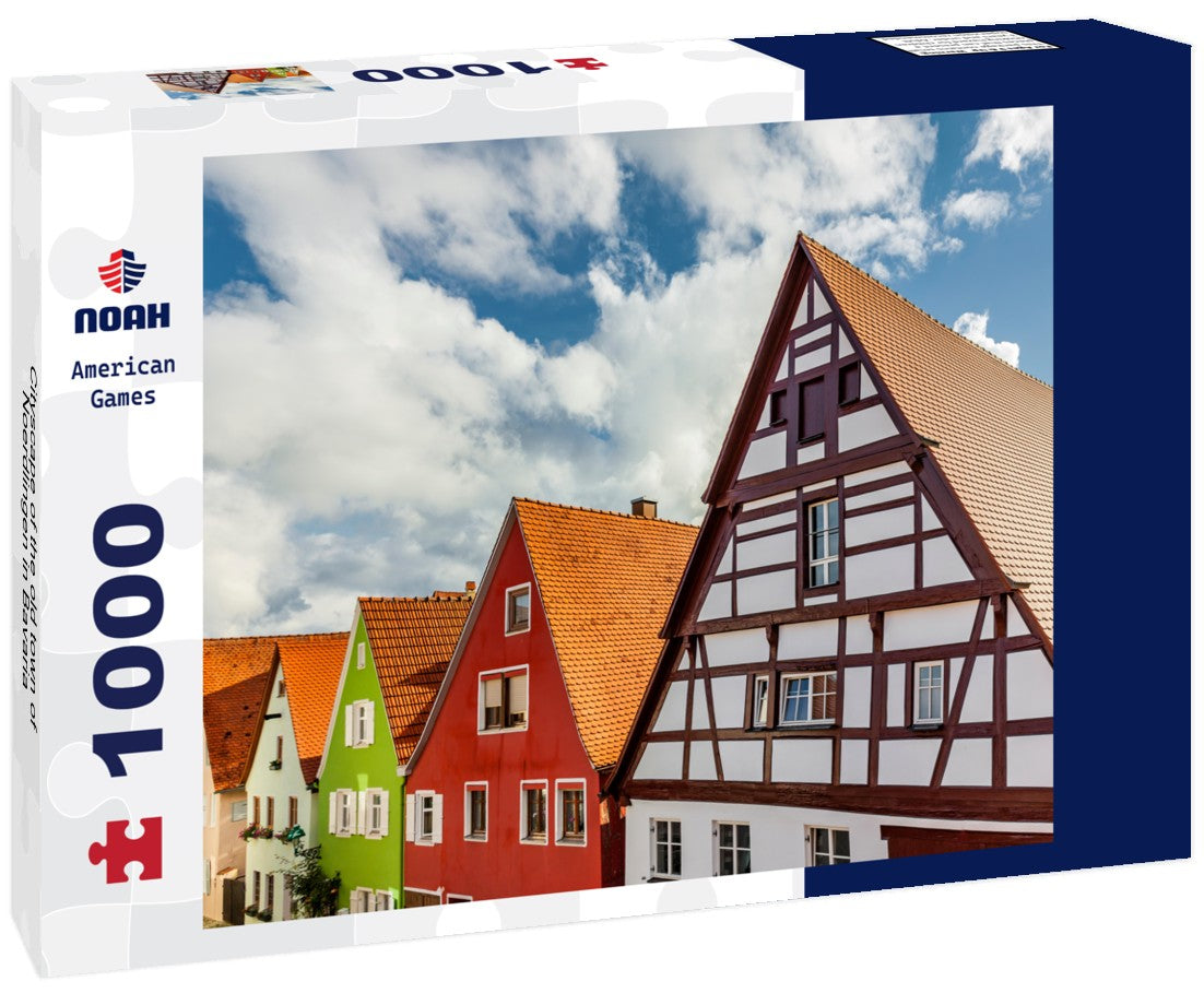 Noah Jigsaw Puzzle Cityscape of the old town of Noerdlingen in Bavaria 1000 pieces